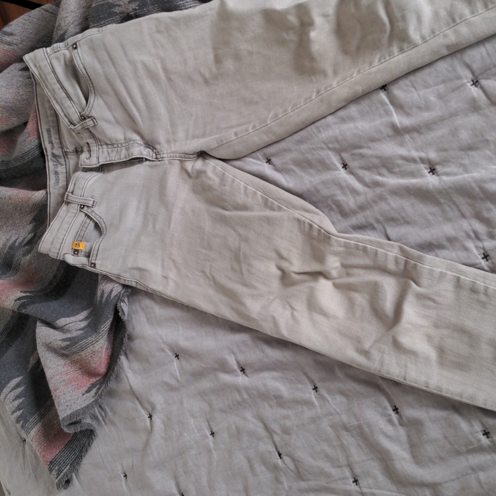 Grey second yoga jeans